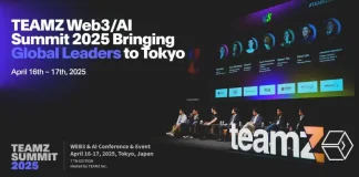 TEAMZ Web3 AI Summit 2025: Innovating AI & Blockchain in Tokyo TEAMZ Web3 AI Summit 2025- Innovating AI and Blockchain in Tokyo