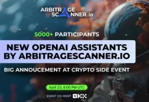 ArbitrageScanner Debuts AI Blockchain Assistant at Global Crypto Event ArbitrageScanner Debuts AI Blockchain Assistant at Global Crypto Event