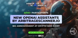 ArbitrageScanner Debuts AI Blockchain Assistant at Global Crypto Event ArbitrageScanner Debuts AI Blockchain Assistant at Global Crypto Event