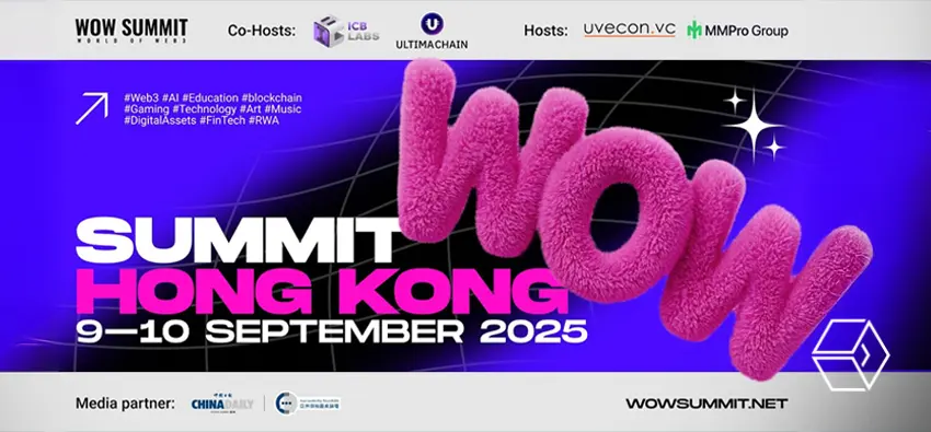 WOW Summit 2025 AI Web3 Innovation Hong Kong