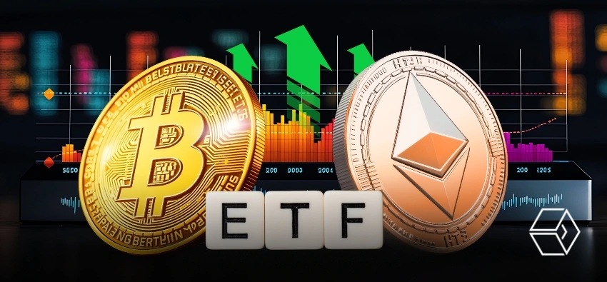 Bitcoin & Ethereum ETF Inflows Surge to $3.3B with Four-Day Winning Streak