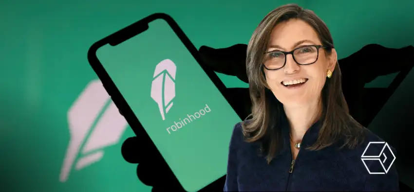 Cathie Wood’s Ark Invest Buys $21M Robinhood Stake, Stock Jumps 5%