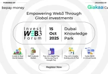 bepay money Powers Invest Web3 Forum’s 3rd Edition in Dubai Invest Web3 Forum