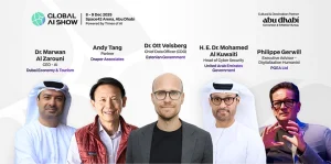 Speaker list at Global AI Show