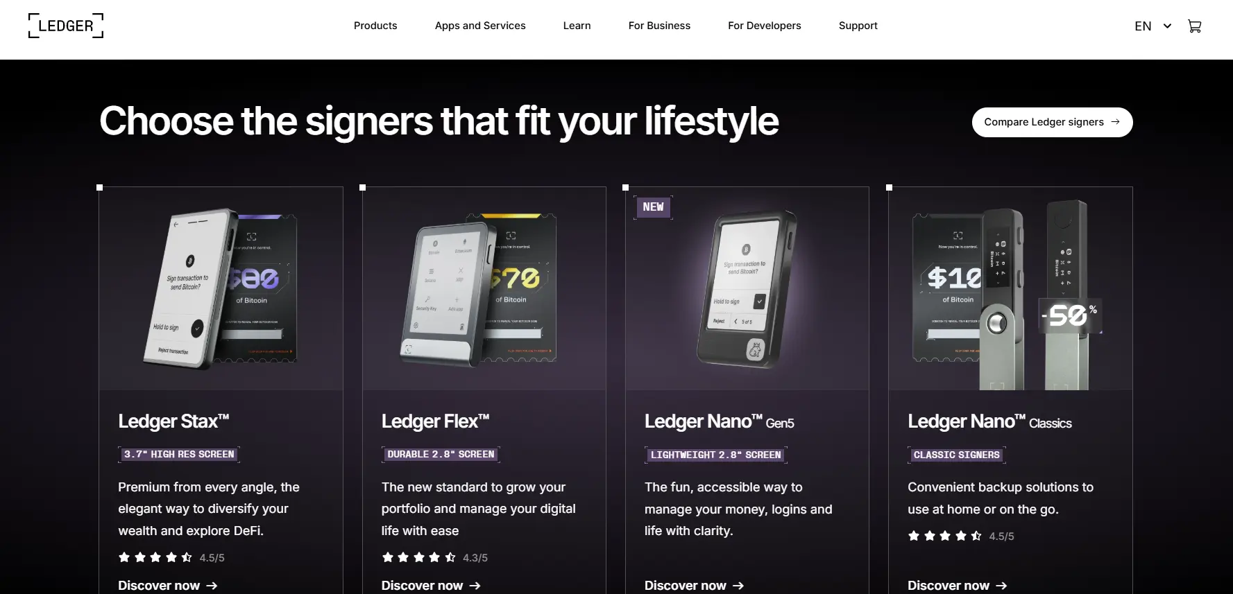 Ledger crypto Wallets