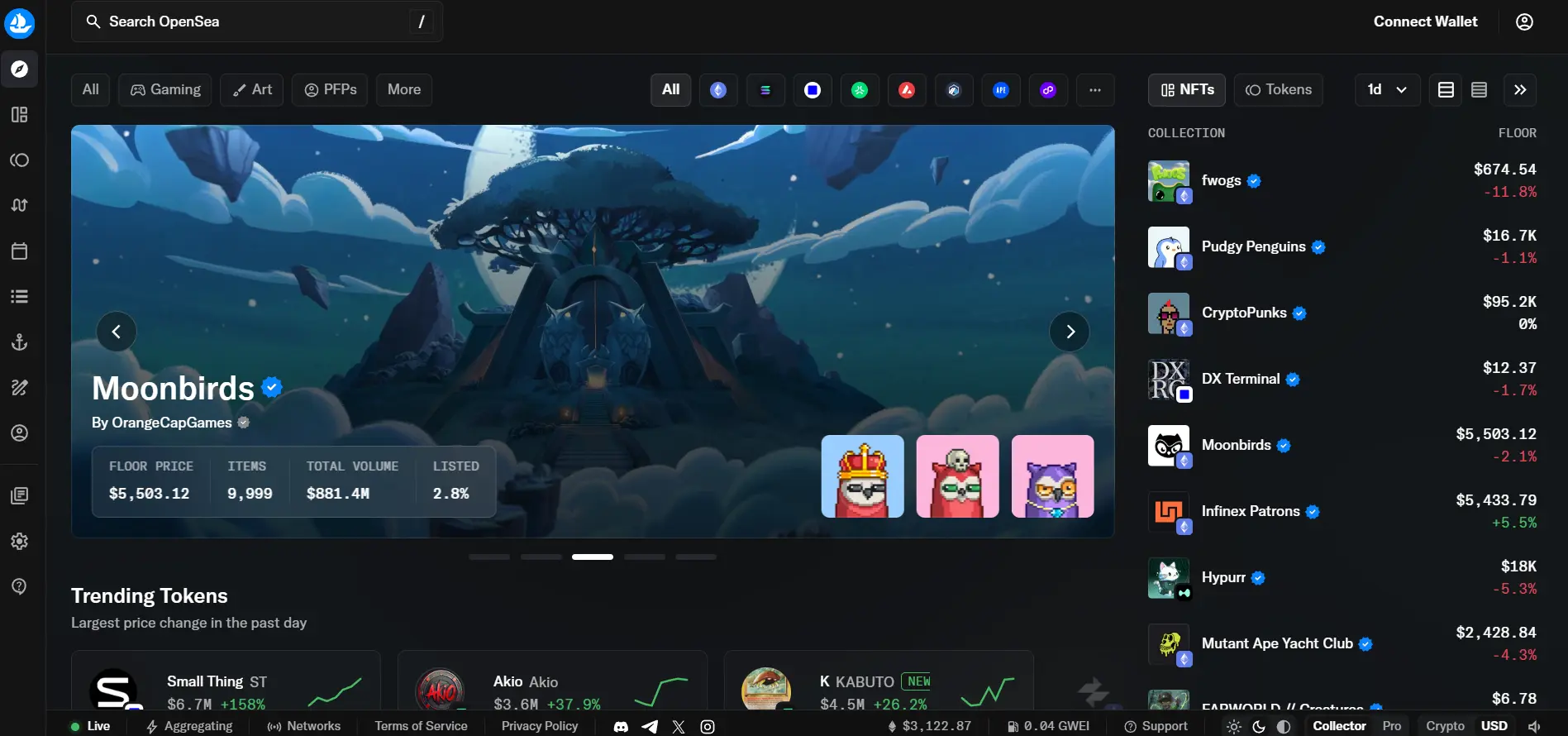 opensea nft marketplace