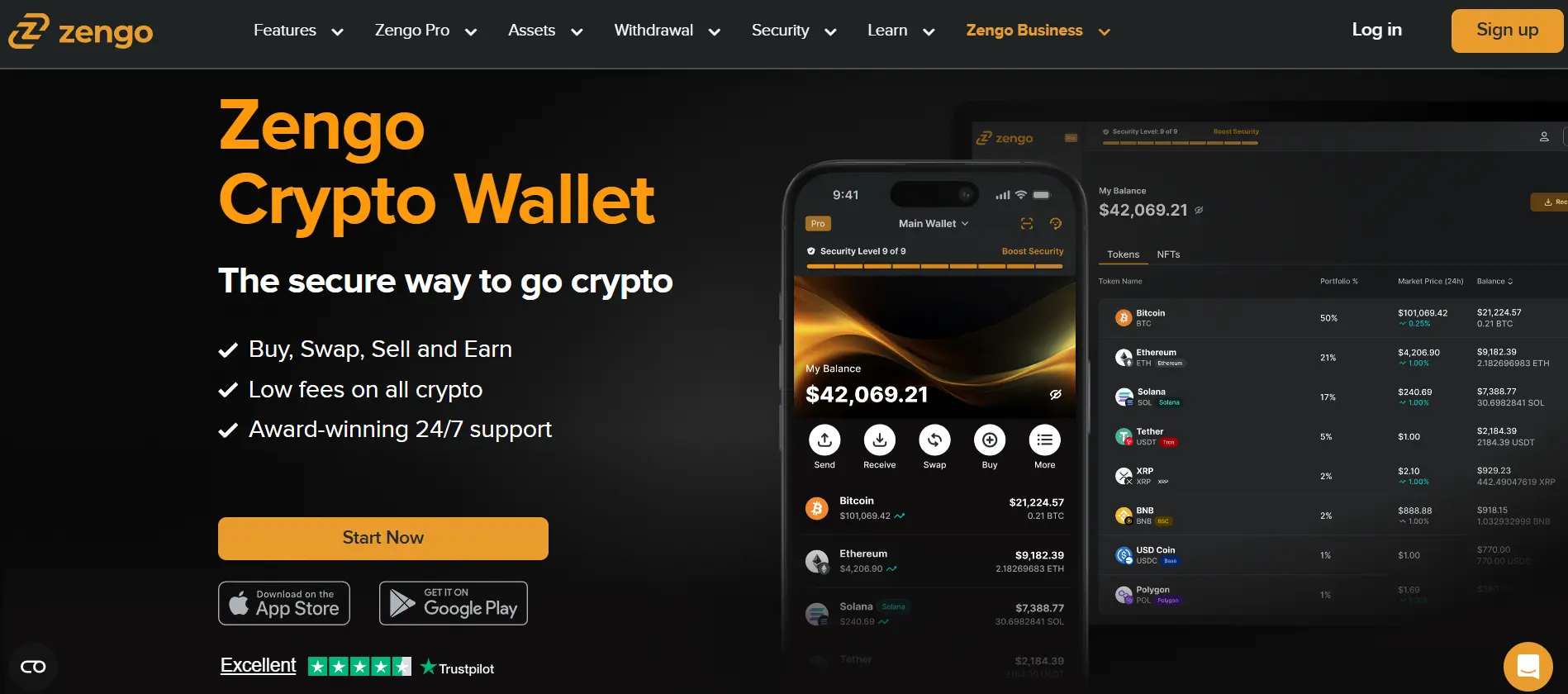 Zengo wallet