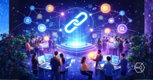 users connecting over the best blockchain community