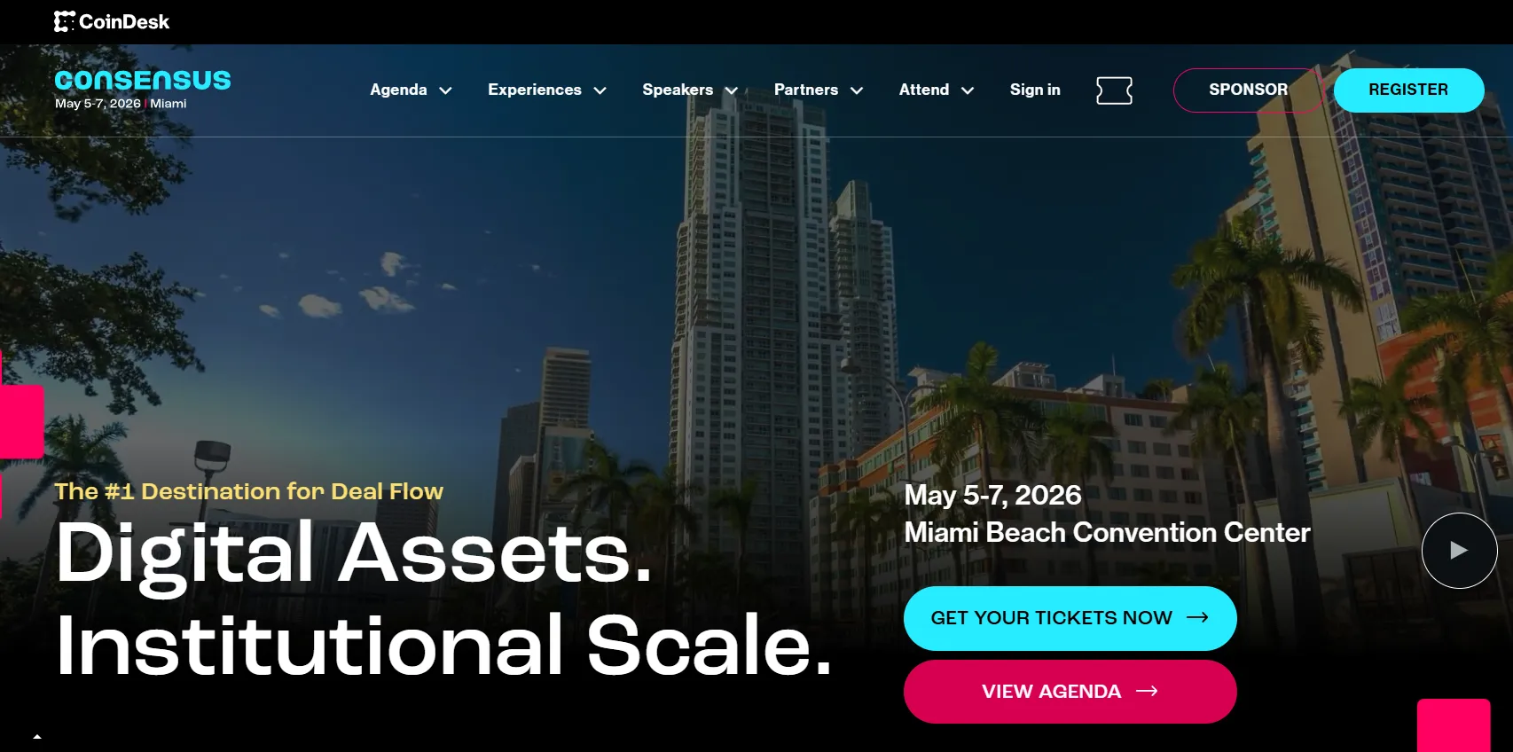 Consensus Event Dashbaord