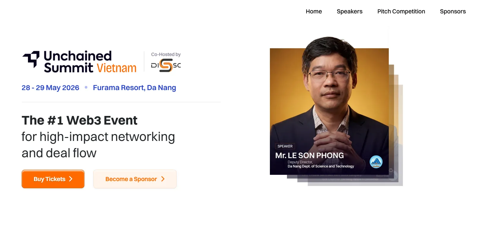 Unchained Event Dashboard