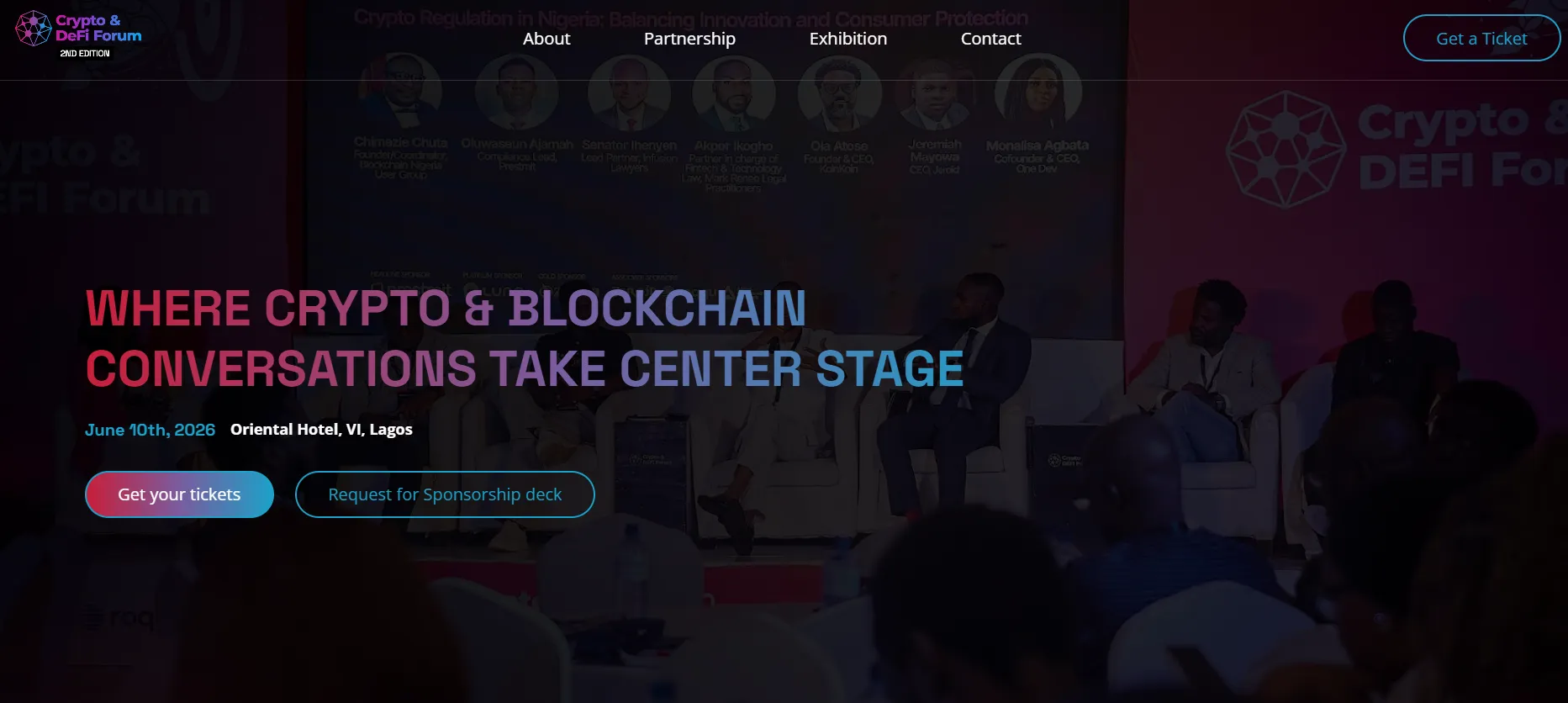 Crypto & DeFi Forum 2026