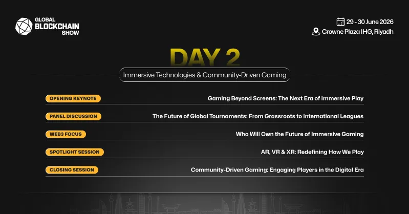 Global Blockchain Show Agenda Day 2