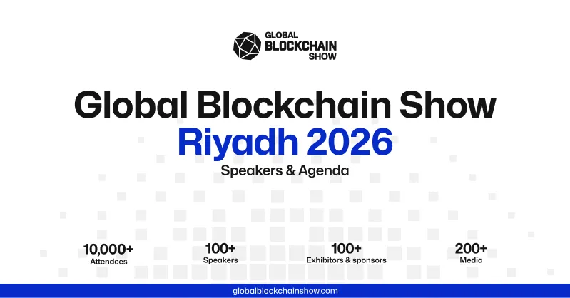 Global Blockchain Show Event Banner Global Blockchain Show Event Banner