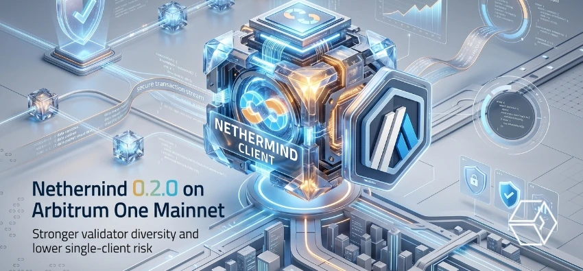 Nethermind 0.2.0 Arrives on Arbitrum for Fraud-proof System Nethermind 0.2.0 Arrives on Arbitrum for Fraud-proof System