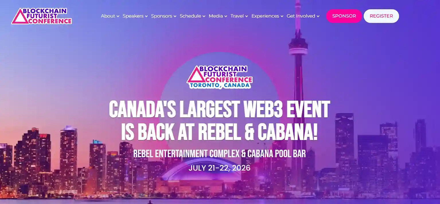 Blockchain Futurist Conference Banner