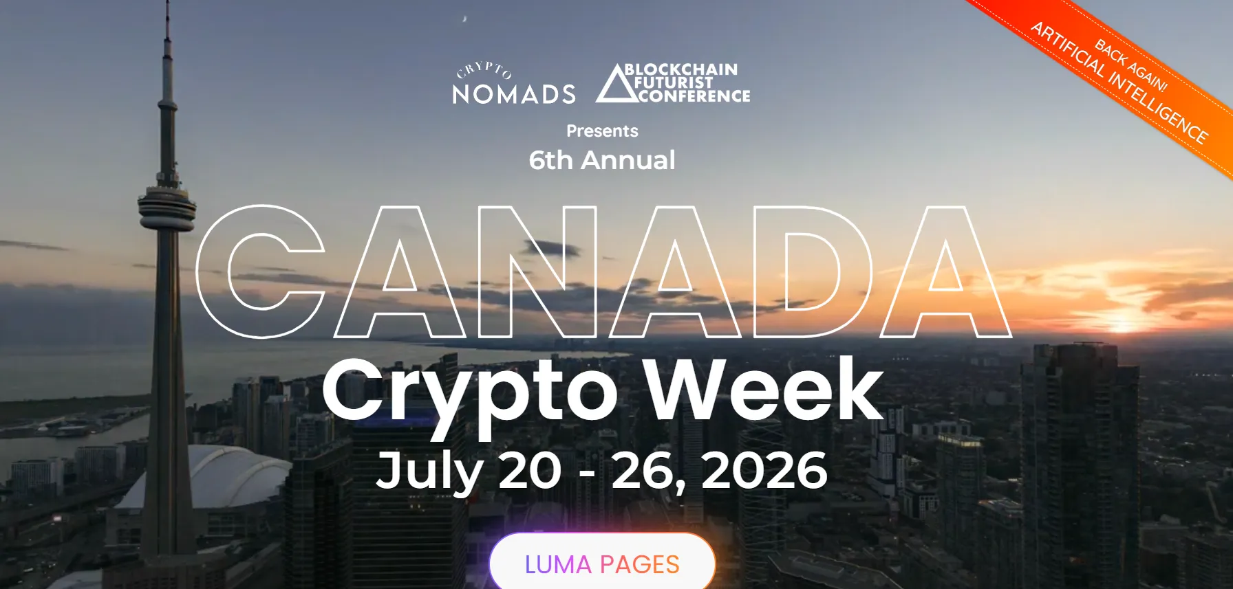 Canada Crypto Week Banner
