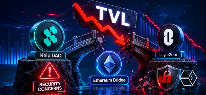 Bridges TVL Tumbles Below $45B Following Exploit Spree Bridges TVL Tumbles Below $45B Following Exploit Spree