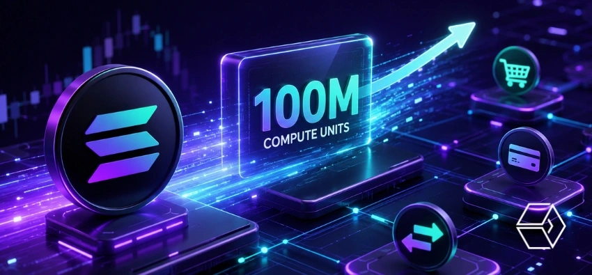 Solana raises block capacity to 100M compute units, expanding network throughput for trading and payments Solana Doubles Block Capacity to 100M CUs via SIMD-0286