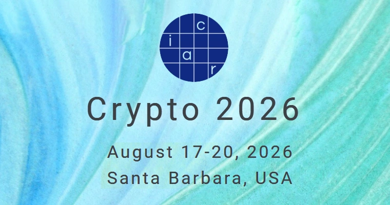 Crypto 2026 Cryptology Conference event banner