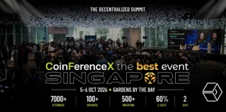 CoinFerenceX and The Best Event Join Forces to Launch “CoinFerenceX The Best Event Singapore,” the Decentralised Summit