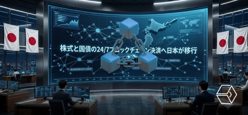 Japan Plans Blockchain Settlement for $7 Trillion Bond Market