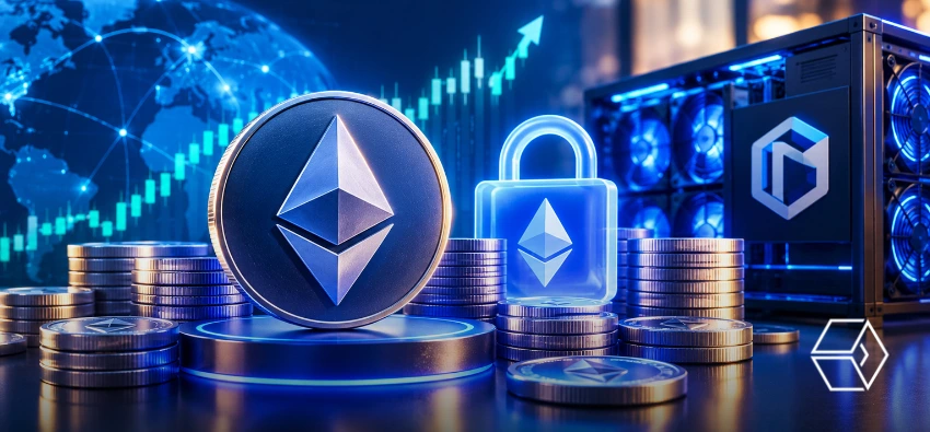 Ethereum Staking Hits Record 43.8 Million ETH as BitMine Expands Position